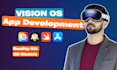 develop ios vision pro apps with swift UI, swift and reality composer pro