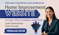 build converting roofing, hvac, handyman website, home improvement sales funnel