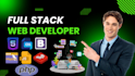 be your full stack web developer in PHP laravel, HTML, CSS, js
