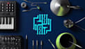 design dj metal edm music band logo