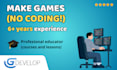 teach you no code game development in gdevelop