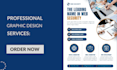 design digital business flyer create brochure leaflet poster pamphlet banner