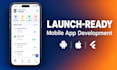 build your flutter mobile app, launch ready for android and ios
