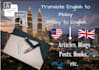 professionally translate english to malay
