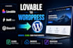 convert lovable to wordpress, clone or migrate ai websites