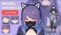 do design and rig quality 2d vtuber model, live2d