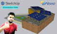 design solar pv system in 3d and do shading analyses