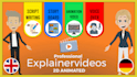create professional animated explainer videos custom and creative