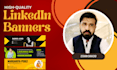 create professional linkedin banner design for followers, profile optimization