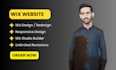 design, develop or redesign wix website,  wix developer
