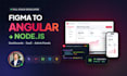 be your angular developer for full stack web apps with node js and apis