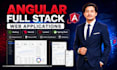 develop angular full stack web app with nodejs nestjs laravel or spring boot