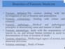do consultancy on pathology, biochemistry, paternity