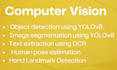 develop object detection and computer vision solutions