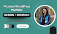 create modern wordpress website for digital agency