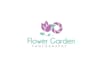 design top notch flower garden logo