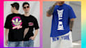 creative t shirts mockups   on canva