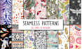 create seamless pattern design repeat fabric textile pattern