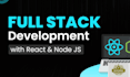 provide full stack web development with javascript nodejs react HTML CSS