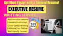 write a ats resume, cover letter, and linkedin optimization that land you job