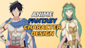 draw anime fantasy rpg characters and illustrations