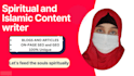 write spiritual and islamic content with on page SEO
