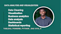 do data analysis and visualization with r python tableau powerbi sas viya