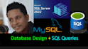 create database design with sql queries and er diagrams