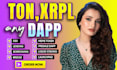build dex staking web3 defi dapp meme coin token presale evm xrp sui blockchain