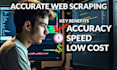 do web scraping and data extraction