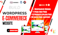 create wordpress website or landing page with elementor