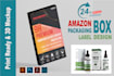 do packaging design, product box design, mailer box, amazon box design
