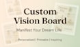 create a custom healing and manifestation vision board