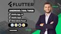 create android, IOS and figma to flutter UI mobile app with firebase