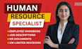 craft professional HR documentation employee handbooks, sops, job descriptions