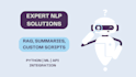 do rag architecture, nlp, ml, llm, and API integration