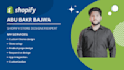create shopify dropshipping store, shopify website design redesign shopif