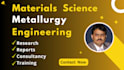 do tasks of metallurgy materials and chemical engineering