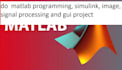 do  matlab programming, simulink, image, signal processing and gui project