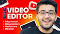 edit educational, medical, documentary, healthcare, courses and tutorial videos