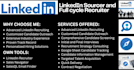 virtual technical recruiter and linkedin sourcer