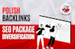 do polish seo package 250 poland backlinks