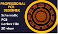 design your pcb, schematic, gerber files in easyeda