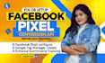 fix or setup meta facebook pixle, conversion api,ga4 ecommerce tracking