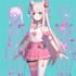 high quality anime live2d model for vtuber or chibi character design