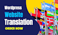 translate wordpress website into multilanguage using polylang or wpml