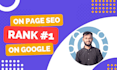 do on page optimization or on page SEO for wordpress, wix, shopify, squarespace