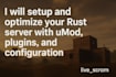 setup and optimize your rust server with umod, plugins, and configuration
