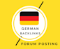 build german forum backlinks germany
