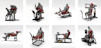 create realistic exercise, workout, gym, fitness, animation video